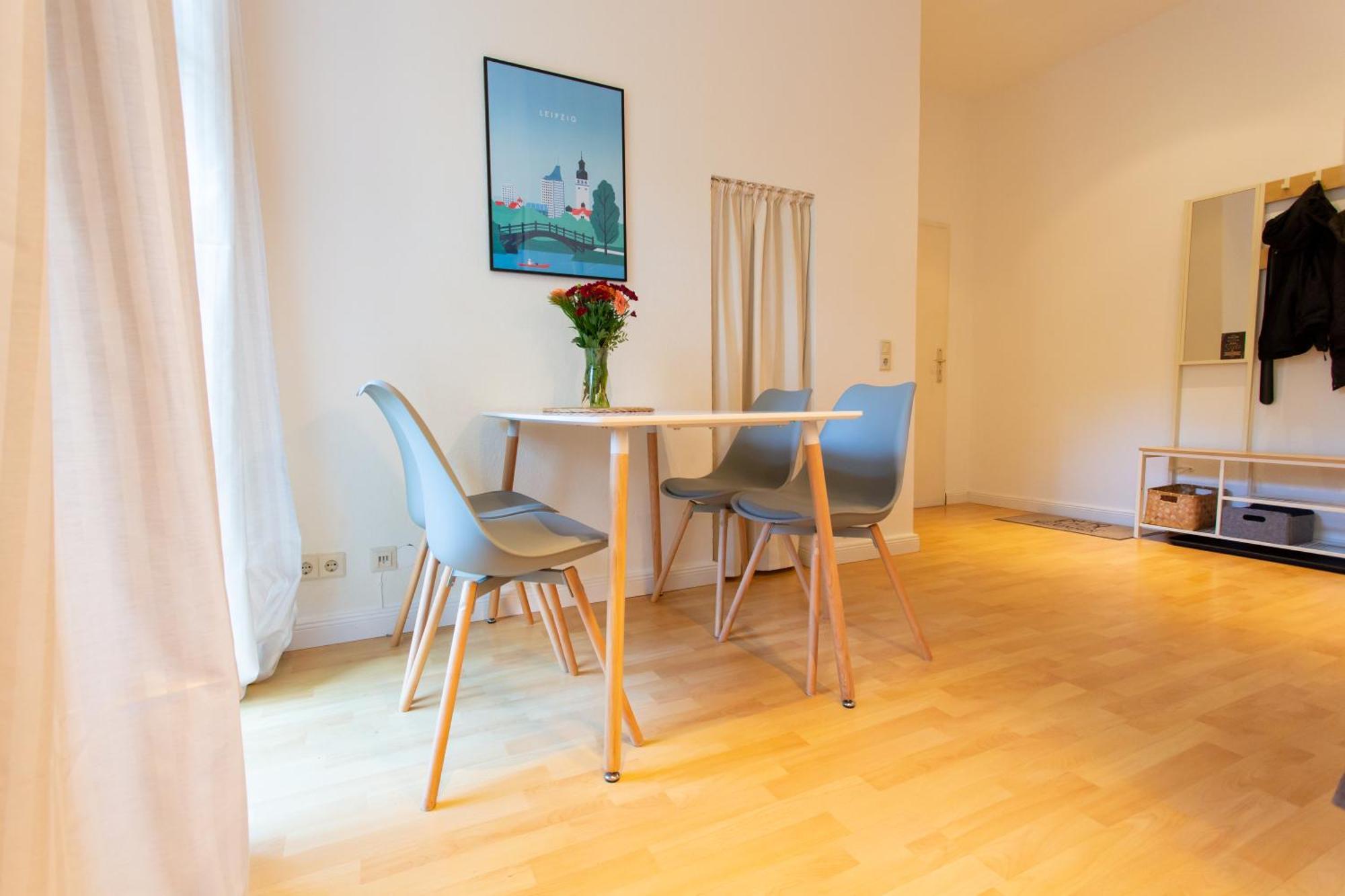 Das City-Appartment Zentrum West Leipzig Bagian luar foto