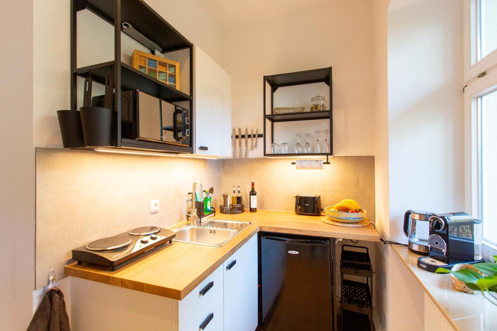 Das City-Appartment Zentrum West Leipzig Bagian luar foto